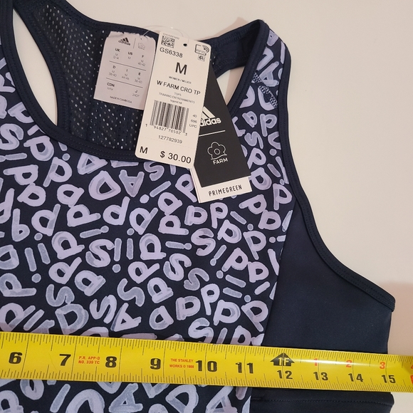 ADIDAS Sports Bra, NWT, size Medium - Picture 6 of 7